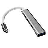 Type-C HUB 4 порти, фото 2