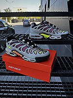 Кросівки Nike Air TN Plus Drift (gray & neon)