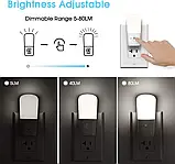 Нічний світильник LOHAS з регульованою яскравістю, світлодіодний нічник, що підключається від заходу до світанку, денне світло, фото 2