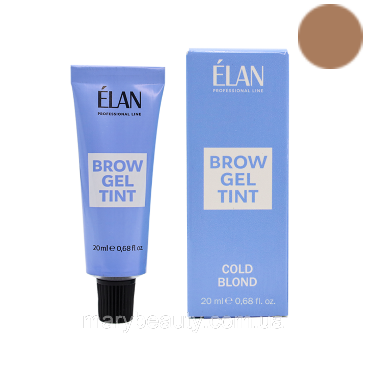 Гель-фарба для брів | Cold Blond | Brow Gel Tint ELAN | 20 мл, фото 1