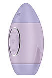 Вібратор Satisfyer Mission Control з вакуумною стимуляцією клітора, фіолетовий, фото 2