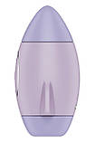 Вібратор Satisfyer Mission Control з вакуумною стимуляцією клітора, фіолетовий, фото 3