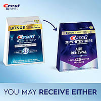 Відбілювальні смужки для зубів Crest 3D Whitestrips Age Renewal Kit 20+4 пари Level 23