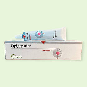 Вушна мазь вушна для собак та котів Vetoquinol Oridermyl Орідерміл 10 г