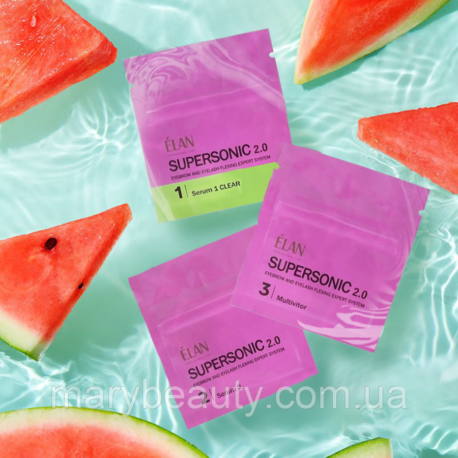 Набір засобів для ламінування брів і вій у саше "SUPERSONIC 2.0", фото 1