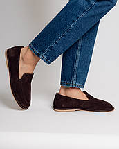 Класичні туфлі Krula 38100 замшеві, фото 3