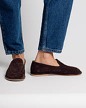 Класичні туфлі Krula 38100 замшеві, фото 5