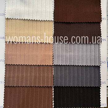 Трикотаж Пума рубчик 0.8 см стрейч 180 см 250 г/м2 Рулон від 25 кг в 1 кг ~ 2.3 м