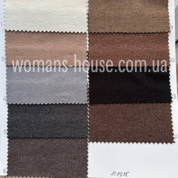 Трикотаж Пума однотон і меланж 260 г/м2 стрейч ширина 180 см Рулон від 25 кг в 1 кг ~ 3 м