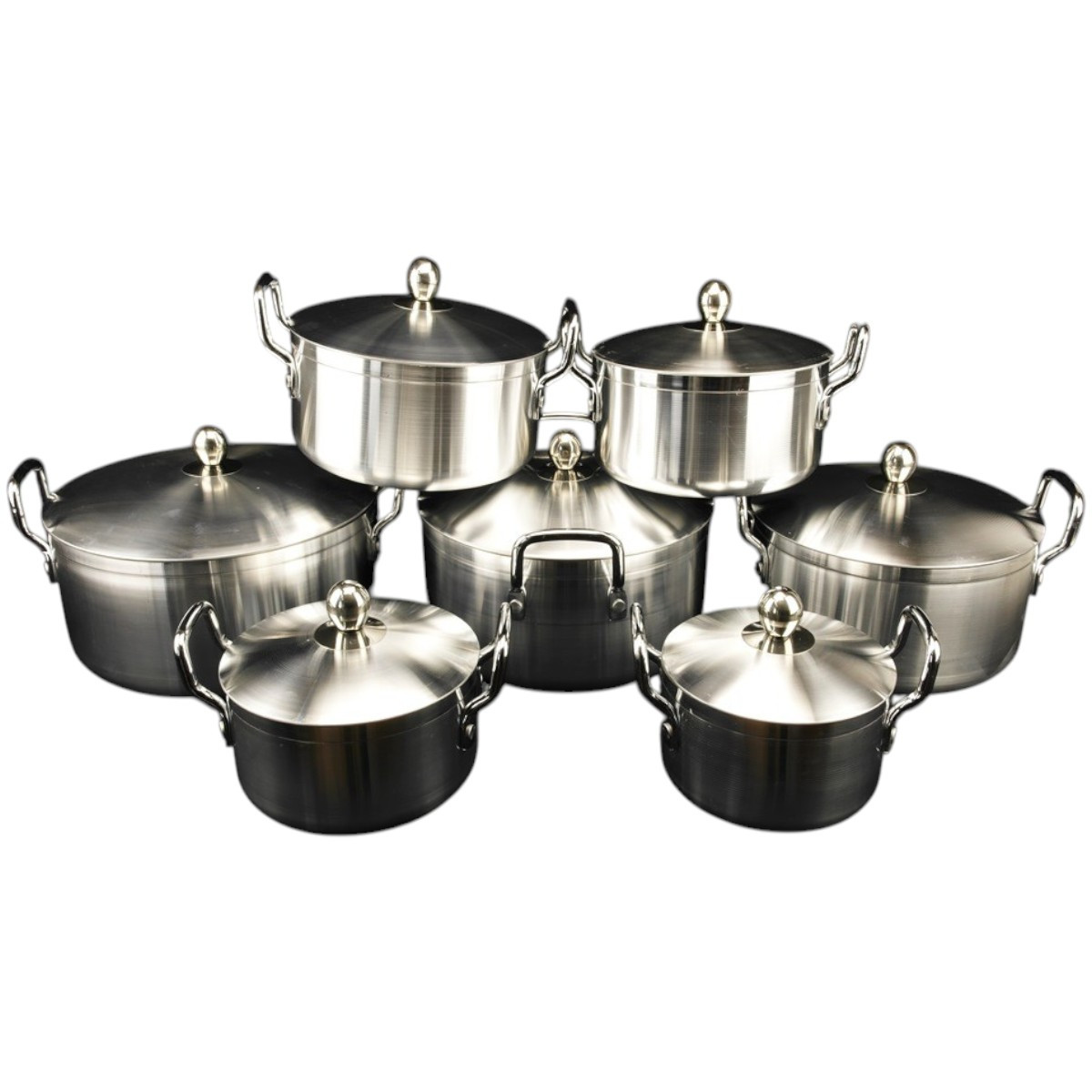 Набір каструль A-PLUS 14 предметів (1994) Алюмінієві