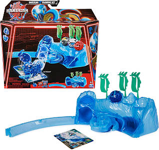Тренувальний сет Бакуган Жовтоган Bakugan Training Set Octogan Spin Master. Оригінал