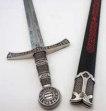 Меч середньовічний Французький, 14 століття, супер якість, виробництво Іспанія, фото 2