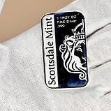 Срібний злиток Архангел Михайло вагою 1 унція (31,1 грама) вироблено в США, фото 4