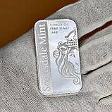 Срібний злиток Архангел Михайло вагою 1 унція (31,1 грама) вироблено в США, фото 7