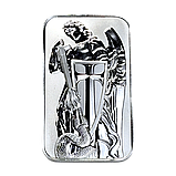 Срібний злиток Архангел Михайло вагою 1 унція (31,1 грама) вироблено в США, фото 10