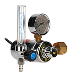 Проточний контролер витрати газу U30-AR40P-220 з нагрівачем 220В, універсальний (аргон/CO₂), фото 2