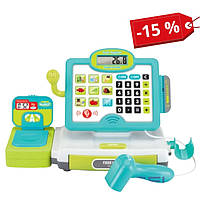 Касовий апарат Free 2 Play з мікрофоном, калькулятором, сканером і аксесуарами