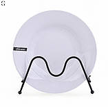 Набір білих тарілок 20см 4 шт, фото 2