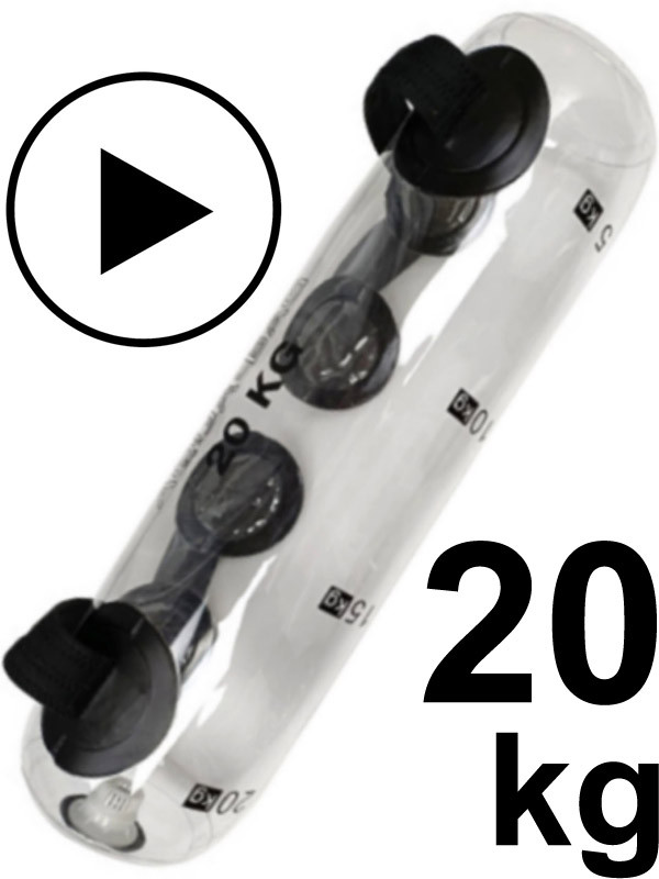 Болгарський аквамішок для кросфіту 5-20 кг з насосом