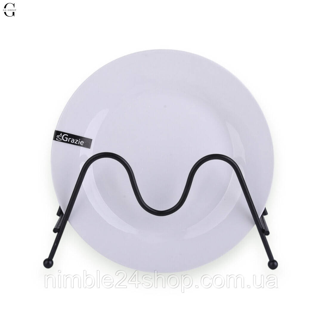 Набір білих тарілок 17,5 см 4 шт