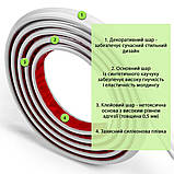 Молдинг 3000х20х8,5 мм Білий SW-00002673, фото 3