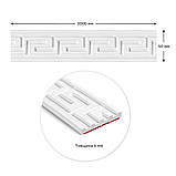 Молдинг 3000х50х6 мм Білий SW-00002687, фото 2