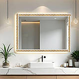 Молдинг 3000х50х6 мм Білий із золотом SW-00002688, фото 7