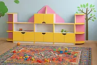 Дитяча стінка для іграшок «Будиночок» DS-2999