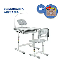Дитяча парта зі стільчиком FunDesk Bellissima Grey