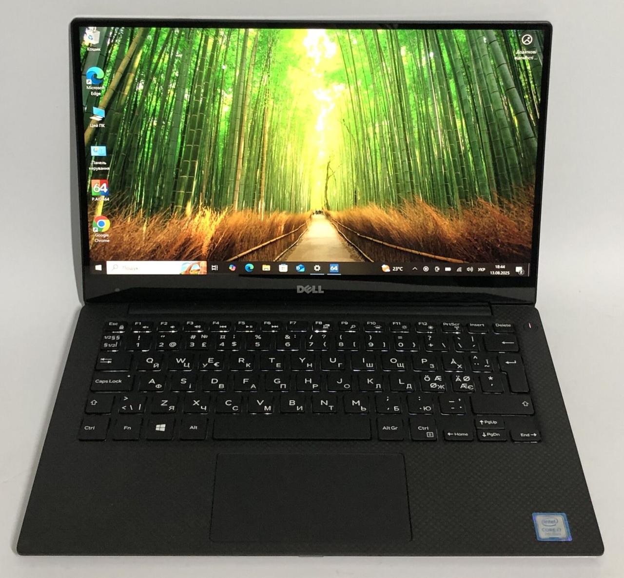 Б/в Ультрабук Dell XPS 13 9360 13.3" 3200x1800 Сенсорний| Core i7-7500U| 8 GB RAM| 256 GB SSD| HD 620