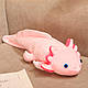 М'яка іграшка Аксолотль 45 см Рожевий, фото 4