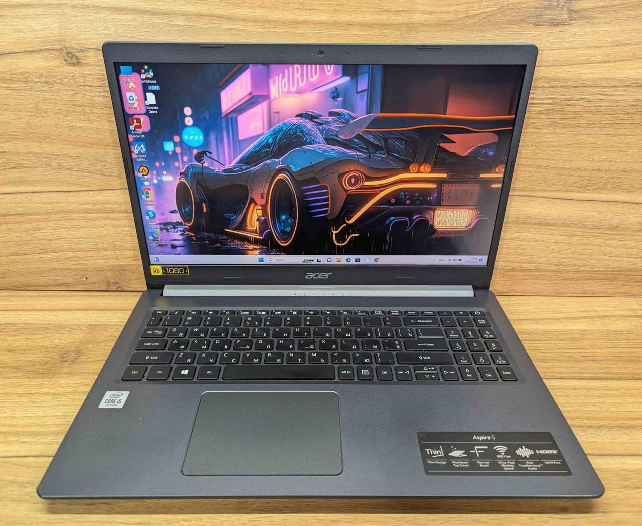 Б/в Ноутбук Acer Aspire 5 A515-54 15.6" 1920x1080| Core i5-10210U| 12 GB RAM| 512 GB SSD| UHD