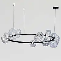 Дизайнерська люстра P488/24A BK+CL