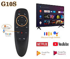 Аеро пульт G10S Air Mouse з мікрофоном і голосовим пошуком для Smart TV, Android TV Box, ПК