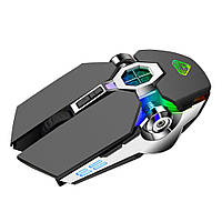 Професійна ігрова комп'ютерна миша RGB бездротова Сірий Хіт продажу!