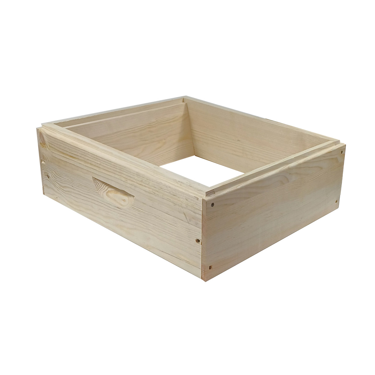 Корпус вулика Магазинний, 1/2 Дадан (35 х 145мм) на 10 рамок зібраний, Люкс сосна