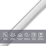 Молдинг 3000х20х8,5 мм Білий зі сріблом SW-00002674, фото 4