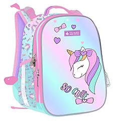 Ранець CLASS SchoolCase Mini 2505C Cute Unicorn 2 відділення 35х27х16см, поліестер