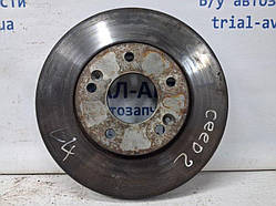 Диск тормозной передний Kia Ceed JD 1.6 DIESEL D4FB 2012 (б/у)