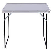 Стіл для пікніка розкладний 80×60×5.5 (см) Сірий Lugi JY-8060G