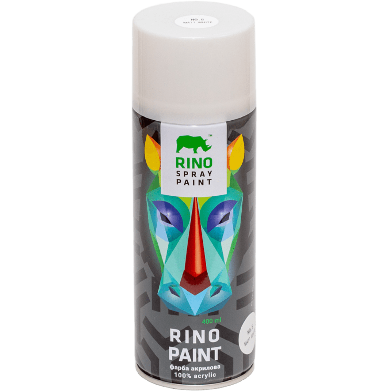 Фарба Rino Paint Universal біла матова (RP-5)