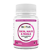 Шкіра, волосся та нігті, Skin, Hair & Nails, Biotus, 30 таблеток