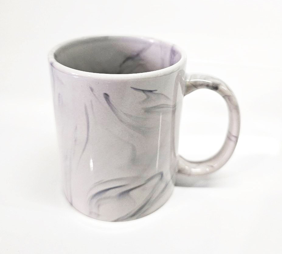 Чашка для сублімації 330мл мармурова