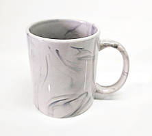 Чашка для сублімації 330мл мармурова
