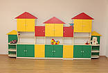🏡 Дитяча стінка для іграшок "Село" DS-879, фото 2