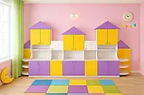 🏡 Дитяча стінка для іграшок "Село" DS-879, фото 4