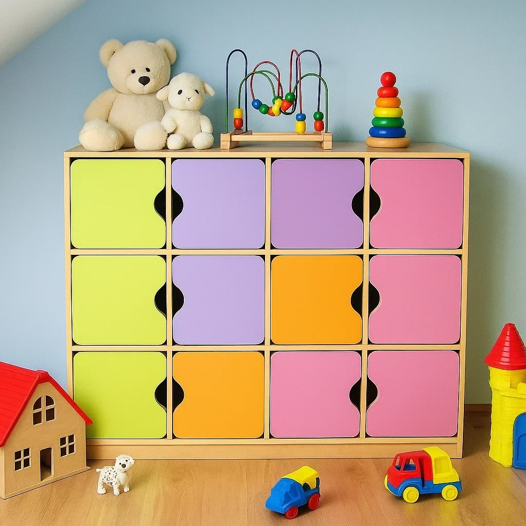 🚪 Дитяча шафа для садочка «Піноккіо, фото 1