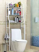 Полиця стелаж підлоговий над унітазом WM-64 для ванної 160 см до 20 кг