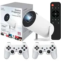 Проектор з іграми та джойстиками Android 11 карта microSD 64GB 1280x720 36000+