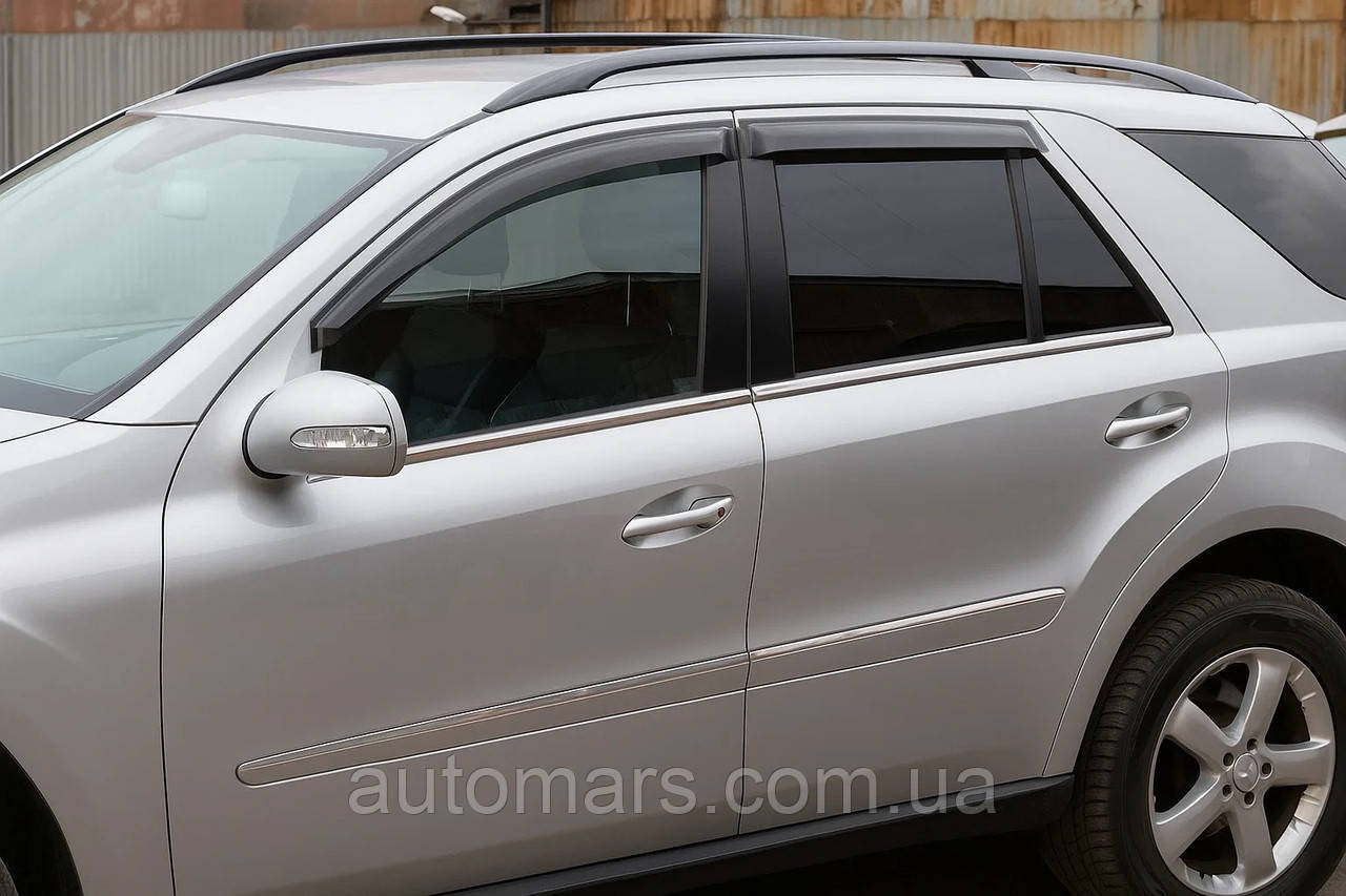 Вітровики (4 шт, HIC) для Mercedes ML W164 2005-2011 рр, фото 1